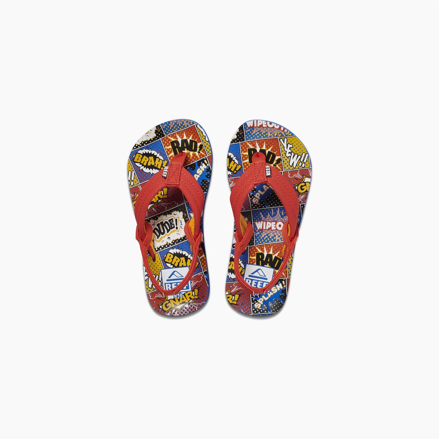 Reef Kids Sandals ~ Ahi Comic Book