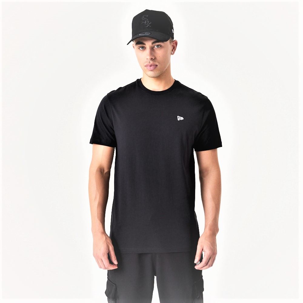 New Era Mens Essentials T-Shirt ~ New Era Black
