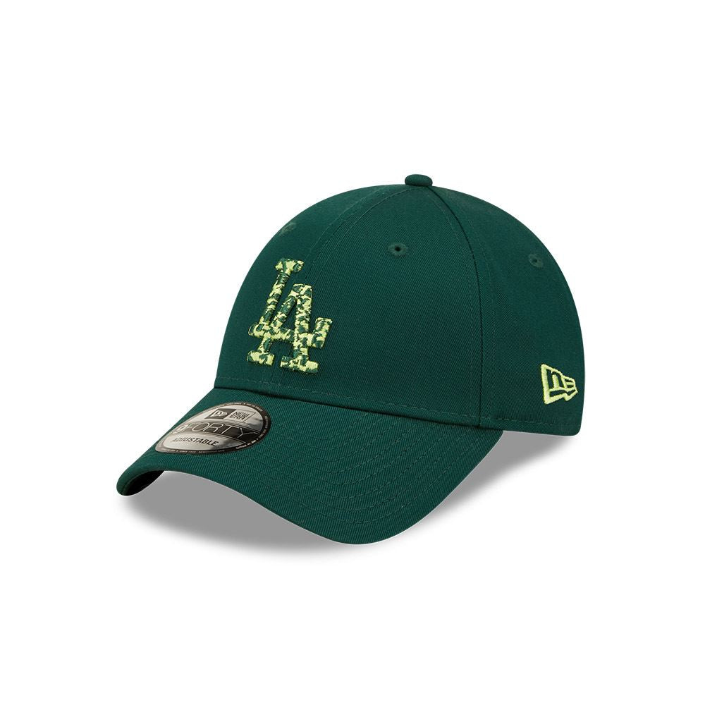New Era Mens Seasonal Infill 9Forty Cap ~ LA Dodgers green