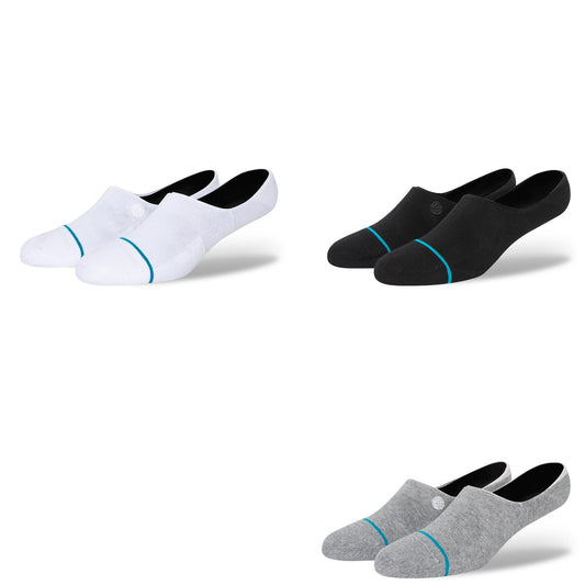 Icon 3 Pack No Show Socks Stance Mens Multi L