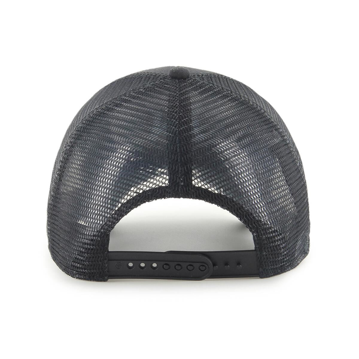 47 Brand Mens 6 panel Snapback Branson Trucker Cap ~ West Ham United FC Black