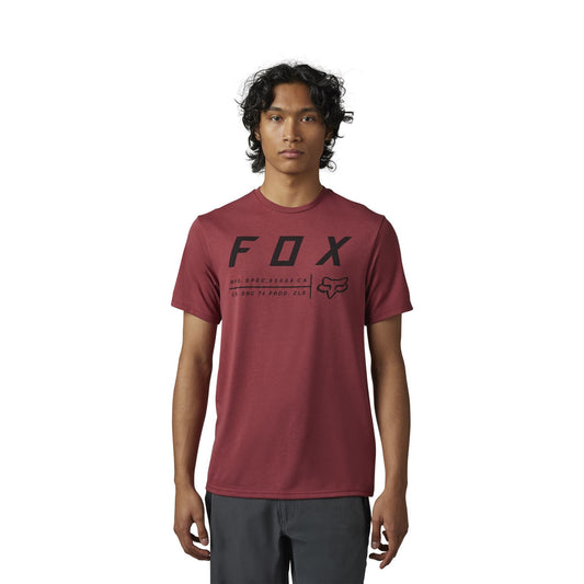 Fox Racing Mens SS Tech T-Shirt ~ Non Stop Scarlet