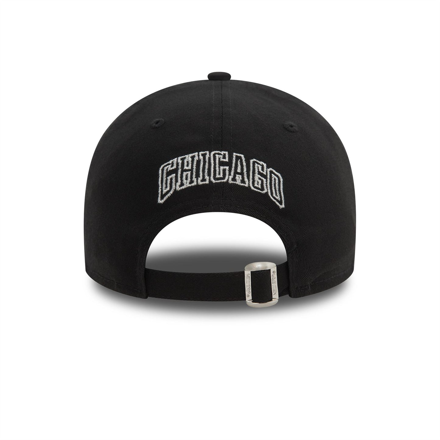 Chicago Bulls Metallic Outline Black 9FORTY Adjustable Cap
