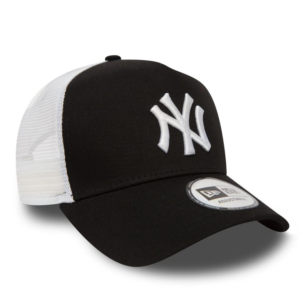 New Era Men's Clean Trucker Cap ~ New York Yankees black