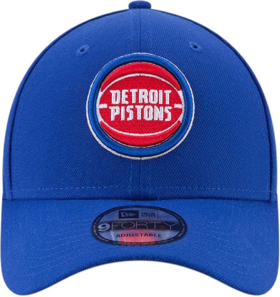 New Era 940 Adjustable League Cap ~ Detroit Pistons blue