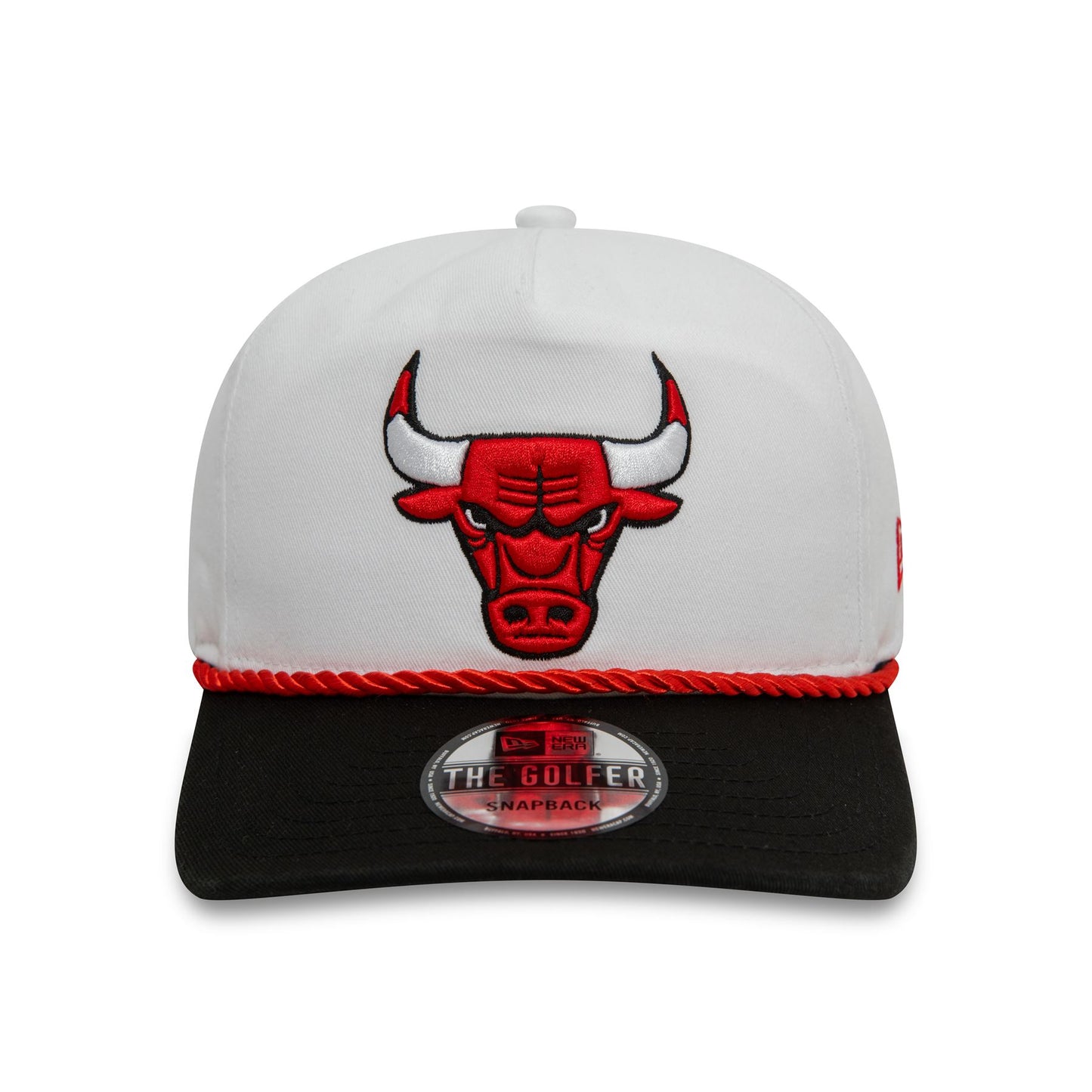 New Era Mens Washed NBA Golfer Cap ~ Chicago Bulls white