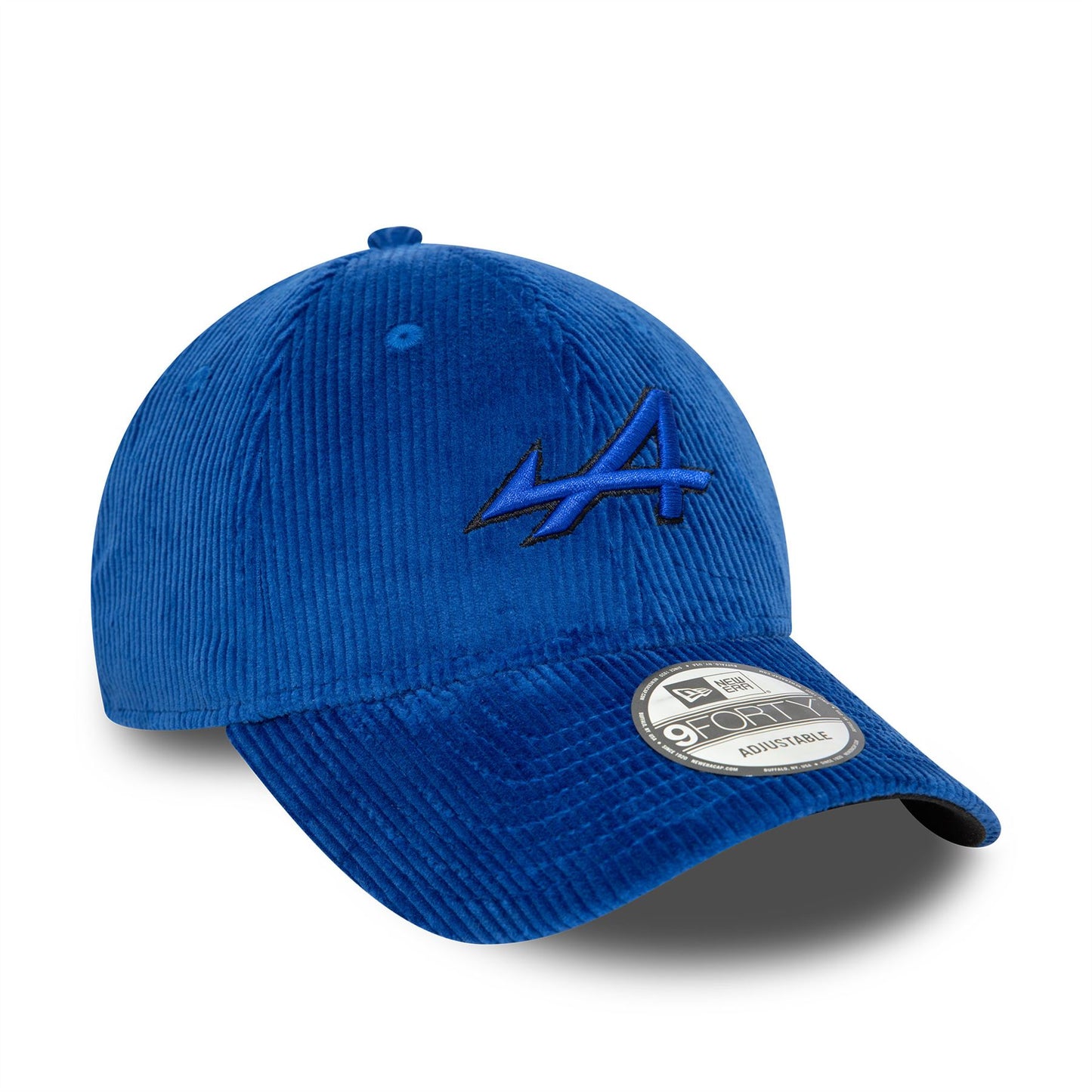 New Era Mens Renault F1 Team 9Forty Cord Cap ~ Alpine A290 blue