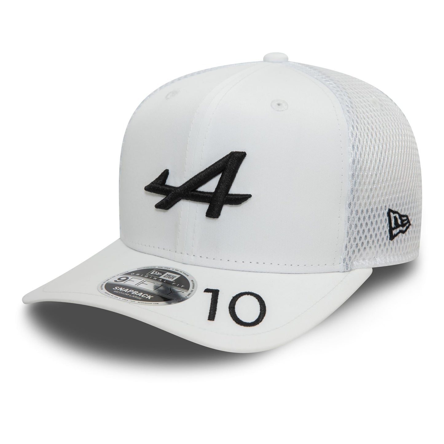 New Era Mens Renault Alpine F1 Team 9Fifty Cap ~ Pierre Gasly white