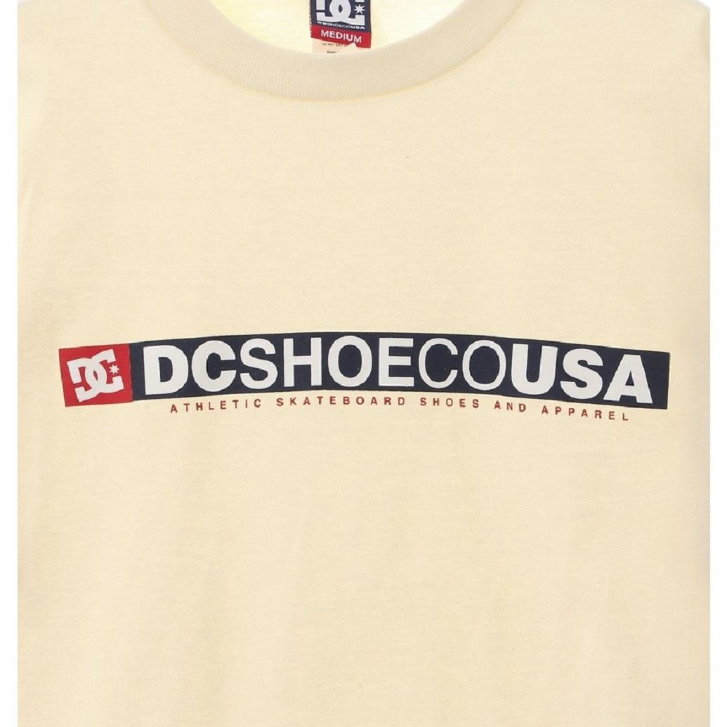 DC Shoes' Men's T-Shirt ~ DC Standard cream