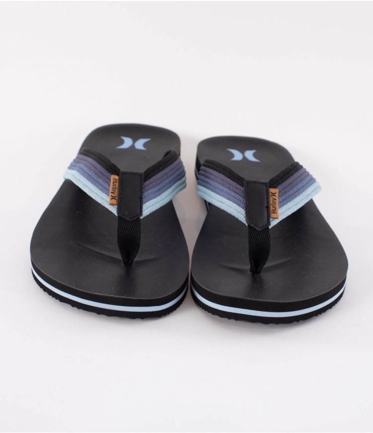 Hurley Shorebreak Mens Blue Open Toe Flip Flop Sandal