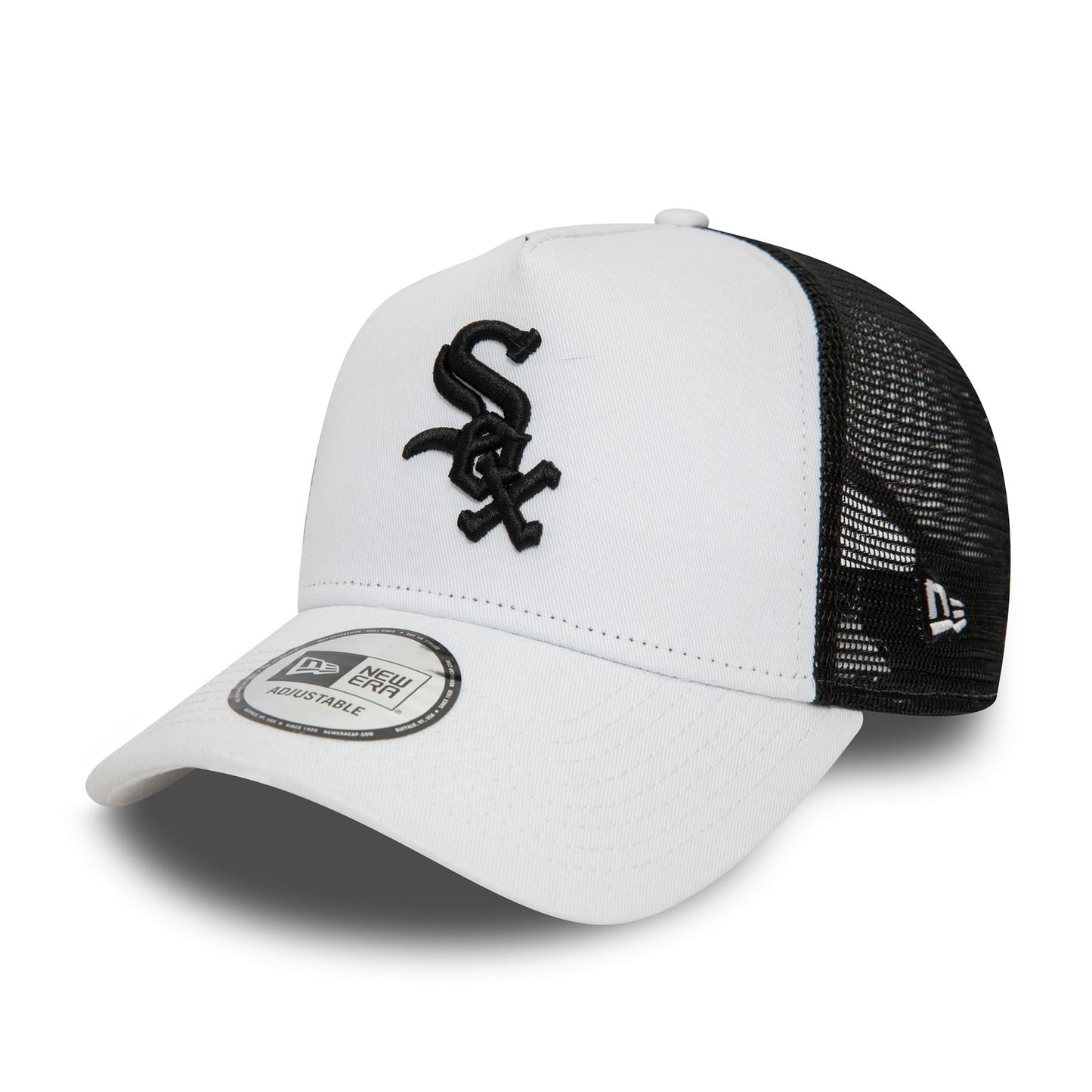 New Era Mens League Essential Trucker Cap ~ Chicago White Sox white