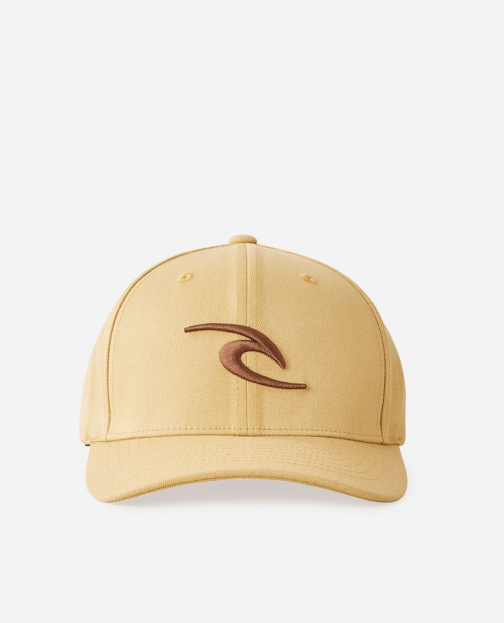 Rip Curl Mens Flexfit Curved Brim Cap ~ Tepan Flexfit khaki