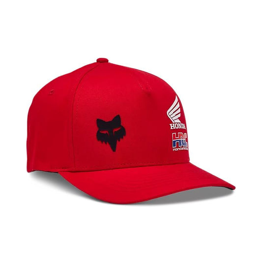 Fox X Honda Mens Flexfit Cap Red