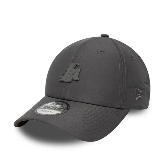LA Lakers MLB Pin Dark Grey 9FORTY Adjustable New Era Cap