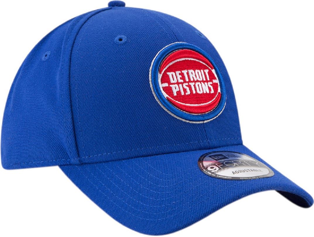 New Era 940 Adjustable League Cap ~ Detroit Pistons blue