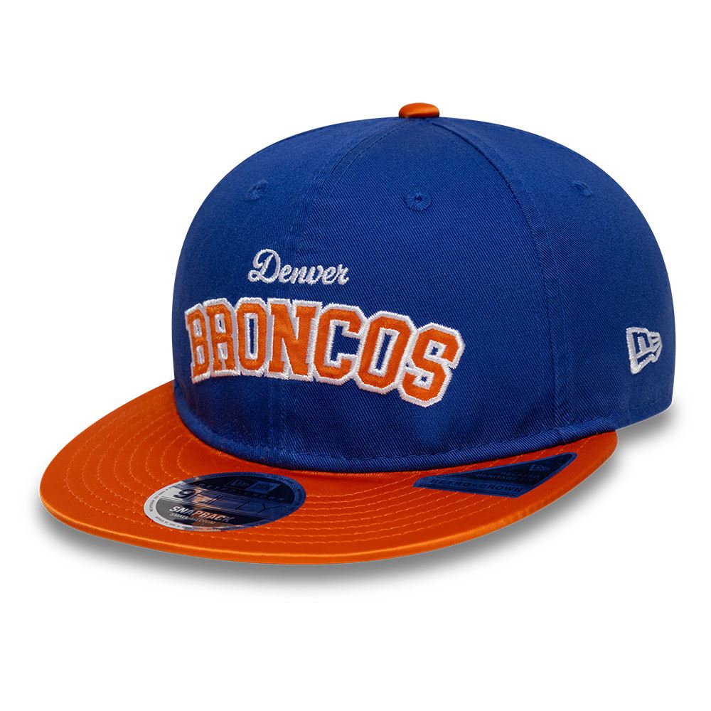 Denver Broncos NFL Historic Retro Crown 9Fifty Adjustable New Era Cap