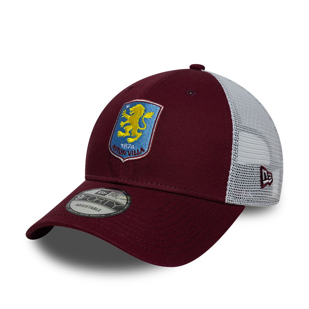 Aston Villa league 9Forty Adjustable Trucker Cap