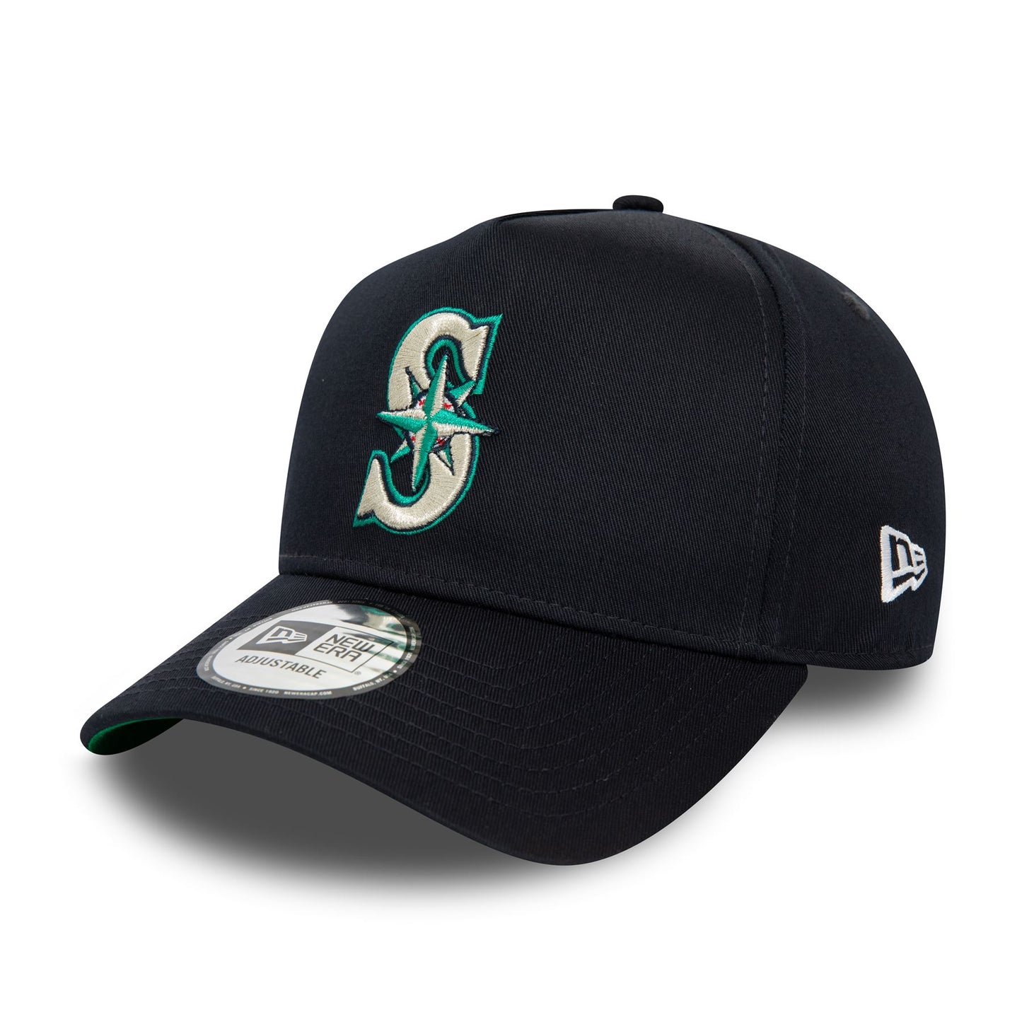 New Era Mens World Series Patch 9Forty EF Snapback Cap ~ Seattle Mariners