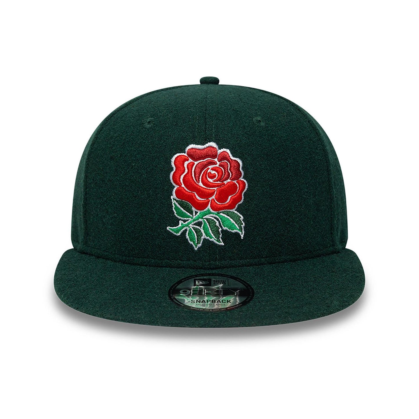 New Era Mens Melton Wool Official England RFU 9Fifty Cap