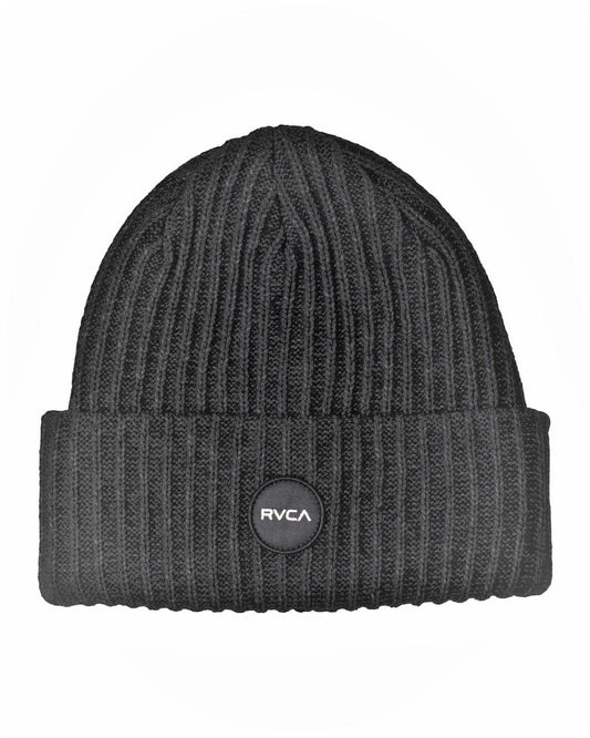 RVCA Mens Knit Cuff Beanie PM black