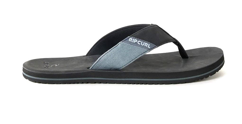 Rip Curl Flipflop Oxford Bloom Open Toe Black Grey