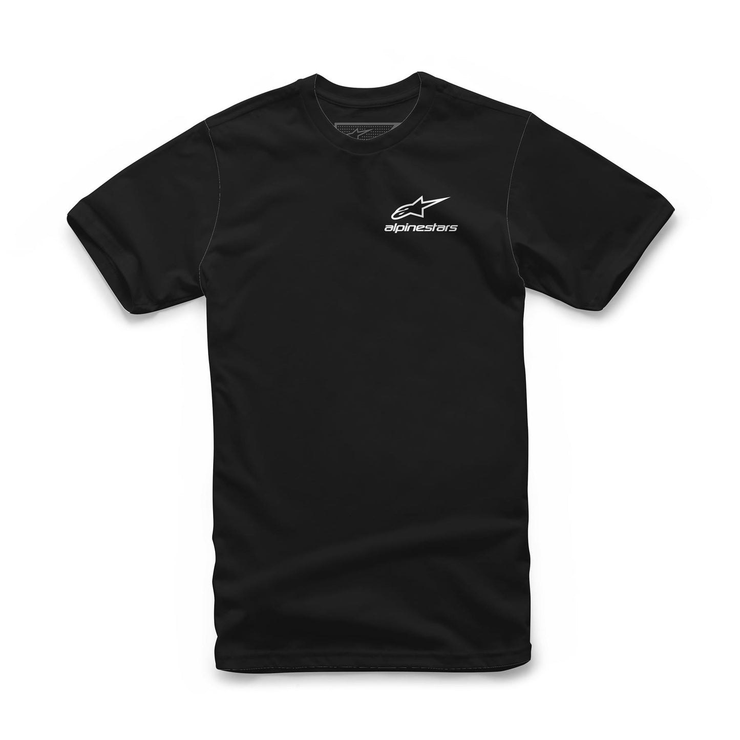 Alpinestars Mens Cotton SS T-Shirt ~ Corporate Black