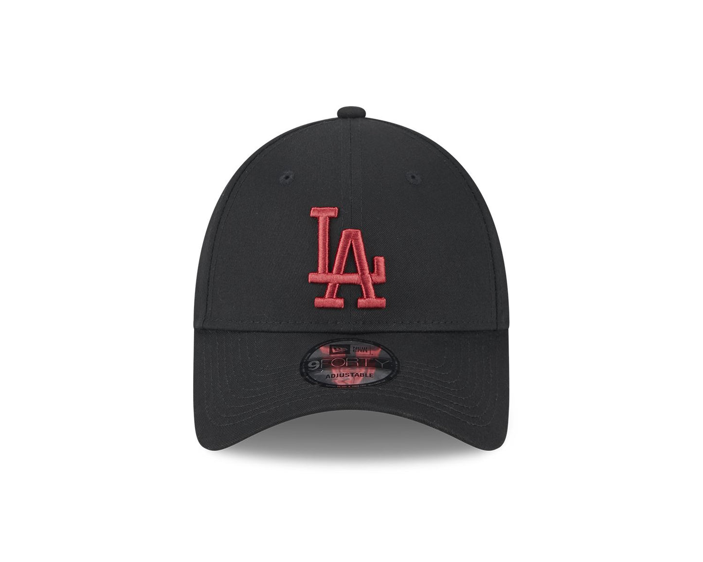 New Era Mens League Essential 940 Adjustable Cap ~ LA Dodgers black