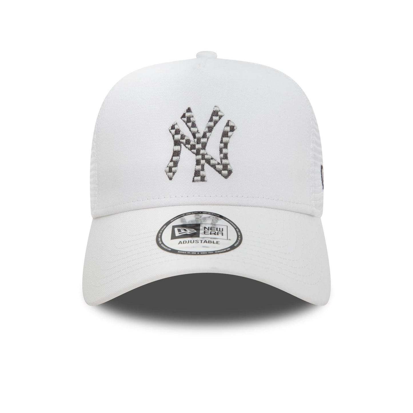 New Era Mens Seasonal Infill Trucker Cap ~ New York Yankees white