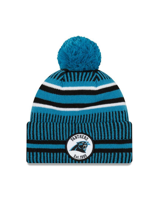 New Era On Field Sport Knit Hm Beanie ~ Carolina Panthers