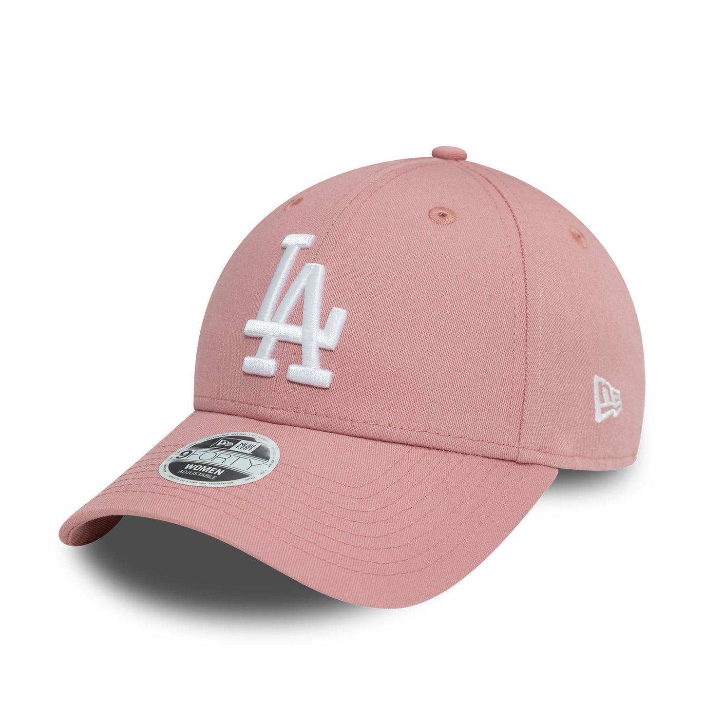 LA Dodgers Womens League Essential Dark Pink 9FORTY Adjustable Cap