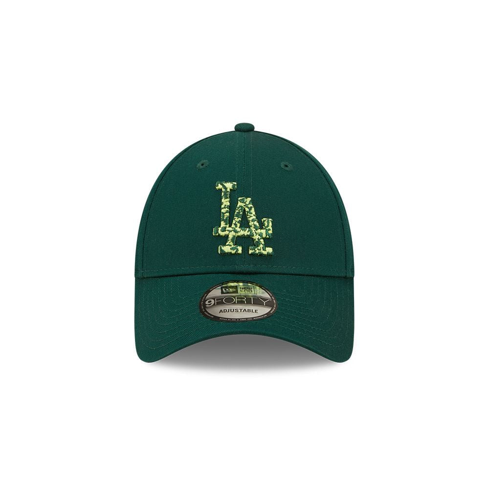 New Era Mens Seasonal Infill 9Forty Cap ~ LA Dodgers green