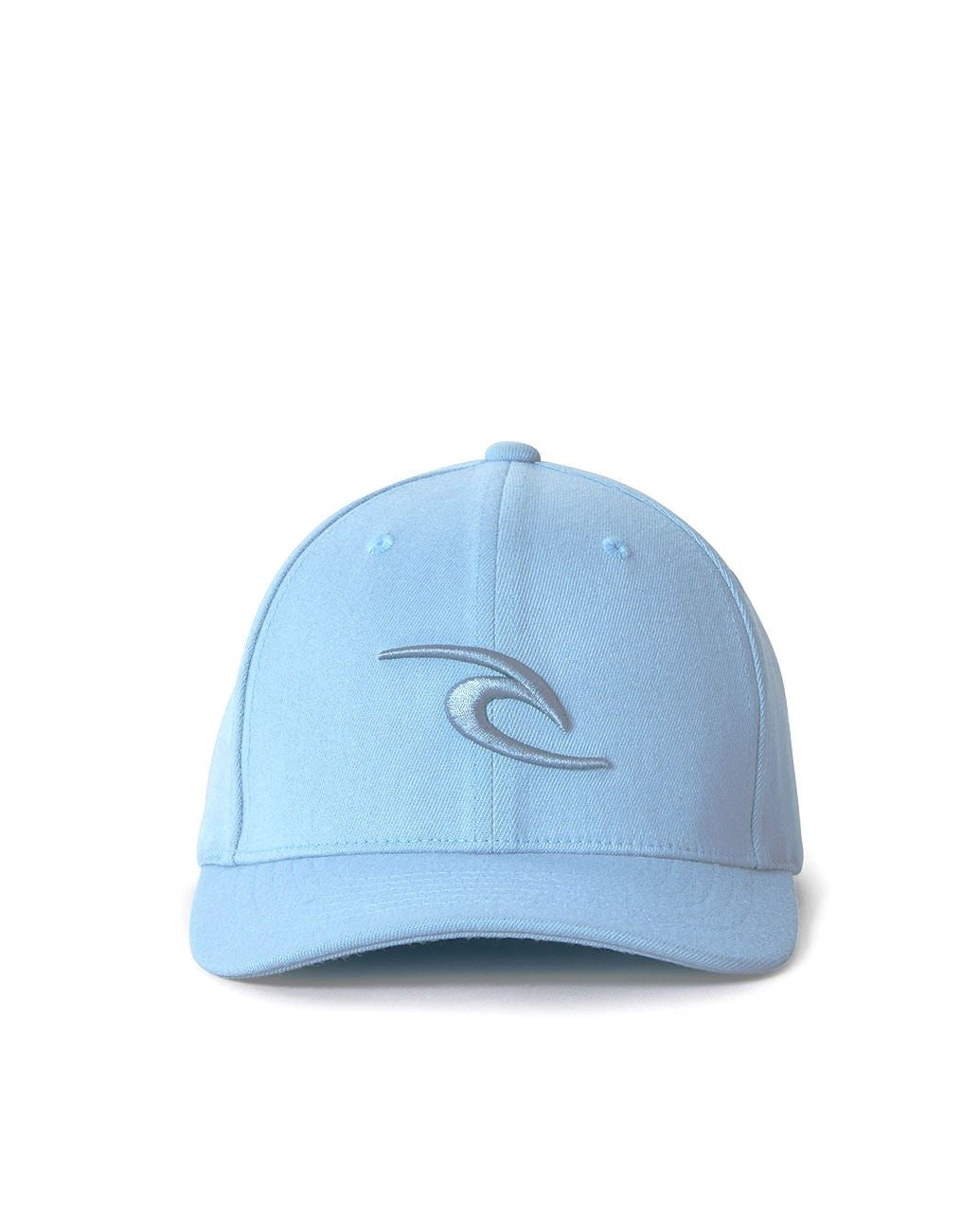 Rip Curl Mens Flexfit Curved Brim Cap ~ Tepan Flexfit dusty blue