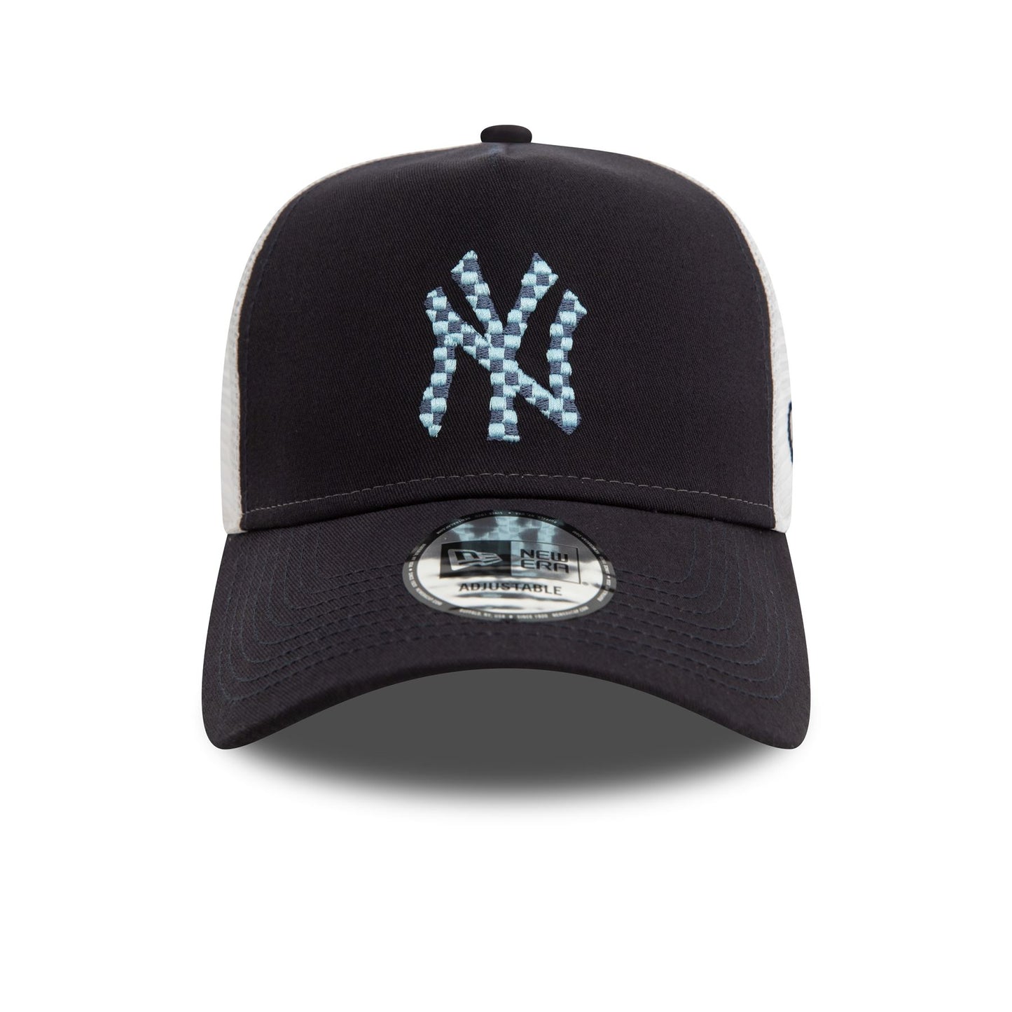 New Era Mens Seasonal Infill Trucker Cap ~ New York Yankees black blue