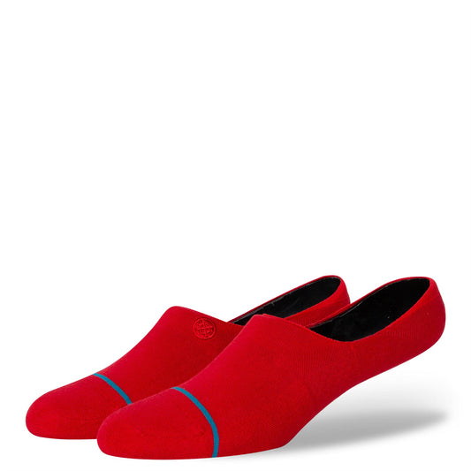 Stance Men's Socks ~ Icon No Show red