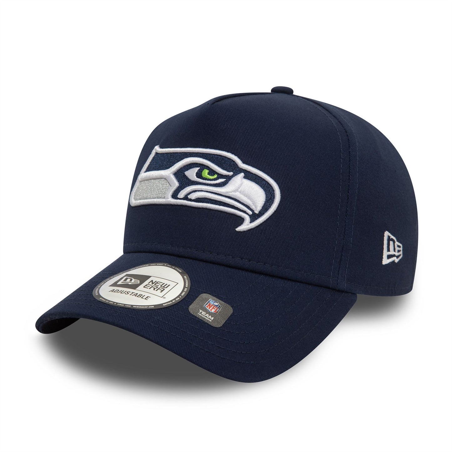 New Era Mens NFL E-Frame Cap ~ Seattle Seahawks blue