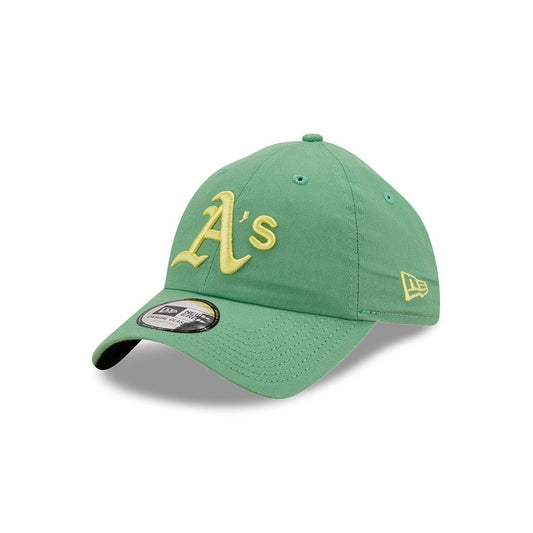 New Era Men's Adjustable Essential 9Twenty Cap ~ Oakland Athletics green