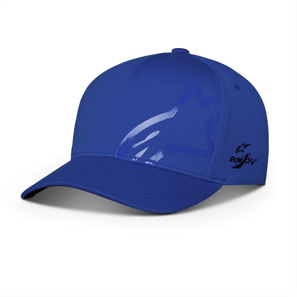 Alpinestars Men's Adjustable Flexfit Cap ~ Imperceptible Tech navy