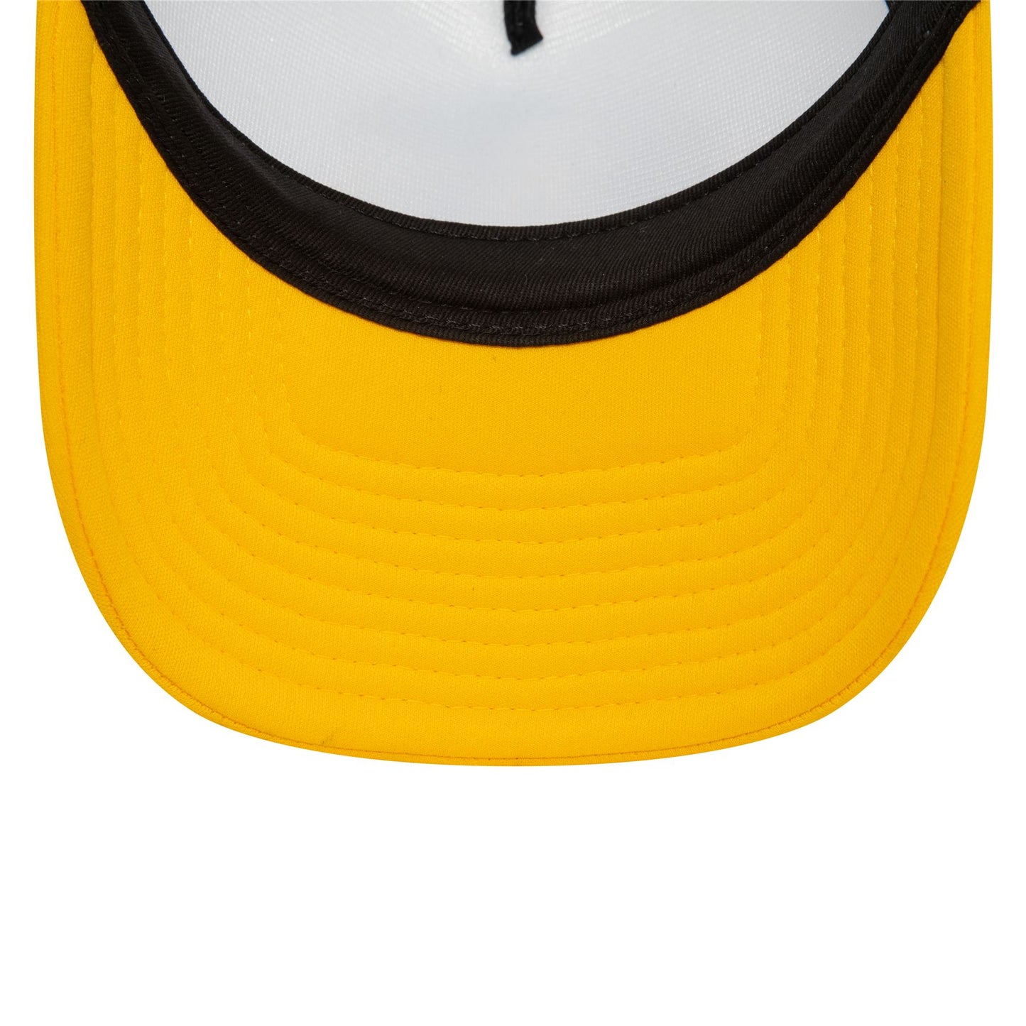 New Era Mens MLB Logo Trucker Cap ~ Oakland Athletics yellow