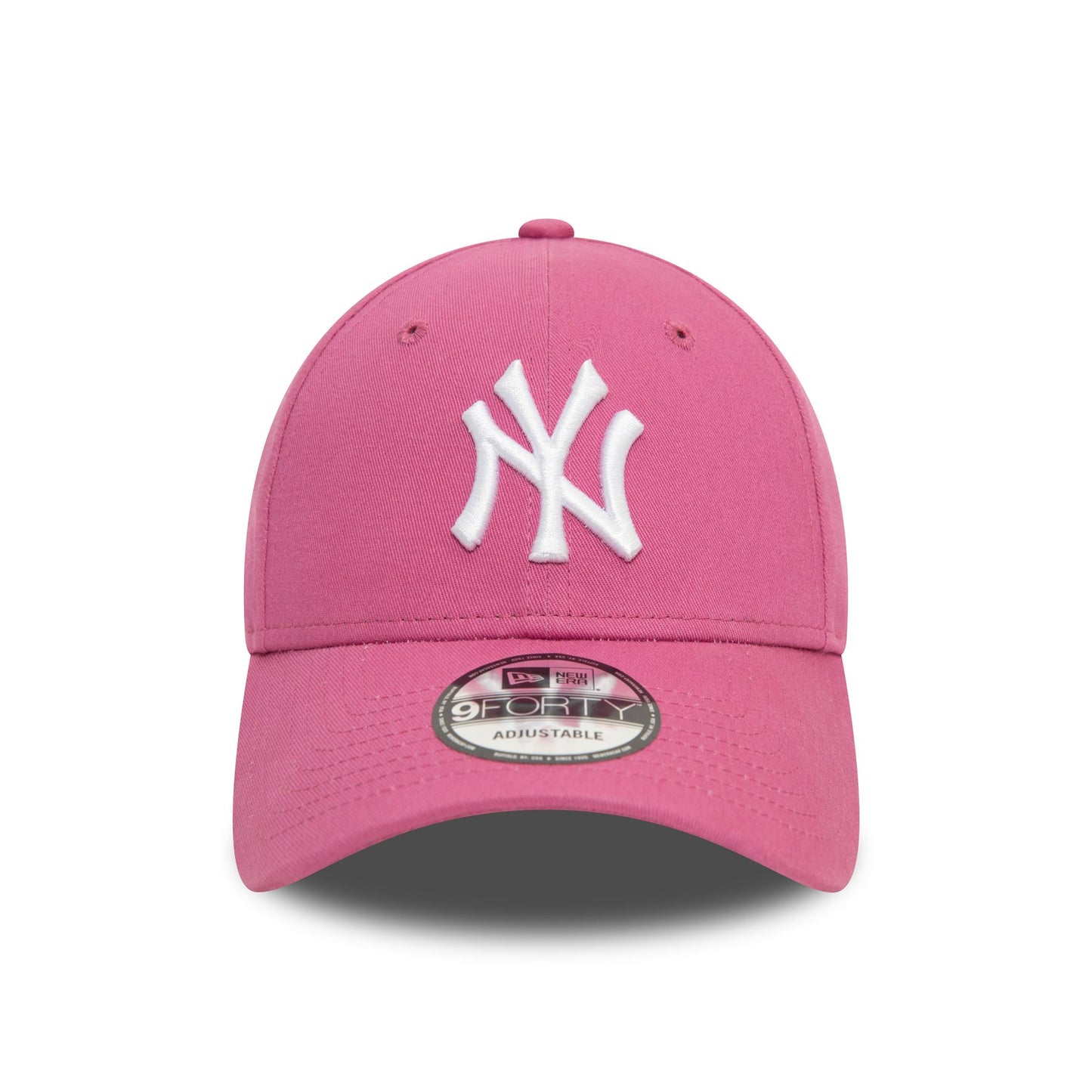 New Era Mens League Essential 9Forty Cap ~ New York Yankees dk pink