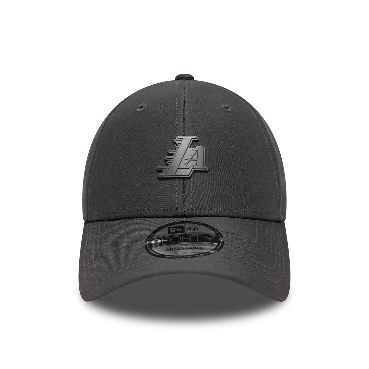 LA Lakers MLB Pin Dark Grey 9FORTY Adjustable New Era Cap