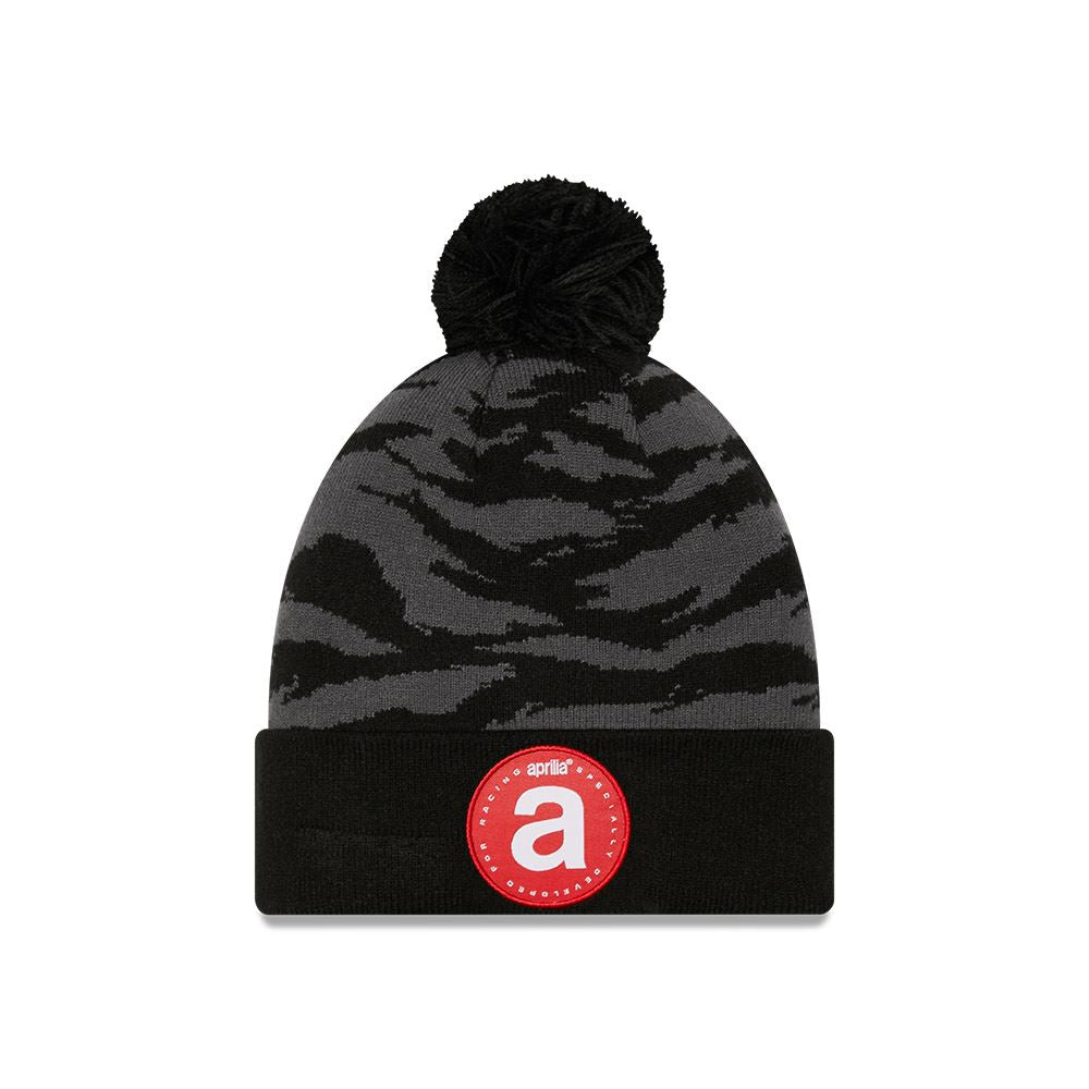 New Era Men's Tiger Bobble Beanie ~ Aprila Black