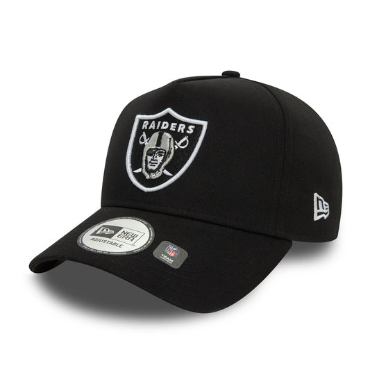 New Era Mens NFL E-Frame Cap ~ Las Vegas Raiders black