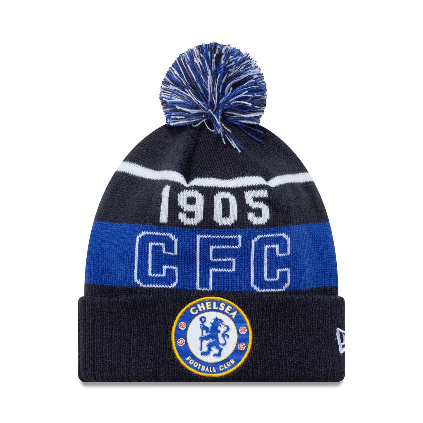 Chelsea FC Dark Blue Sport Knit Beanie Hat