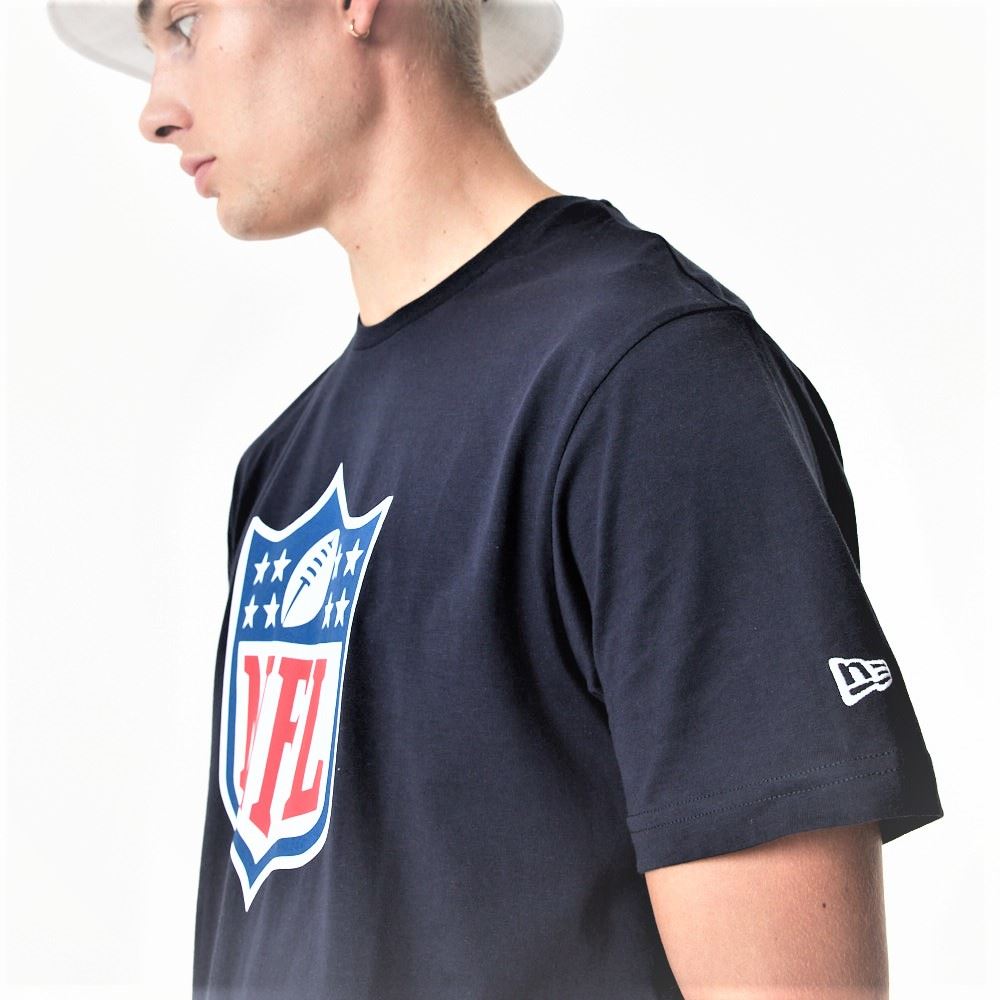New Era Mens NFL Shield Graphic T-Shirt ~ NFL Navy