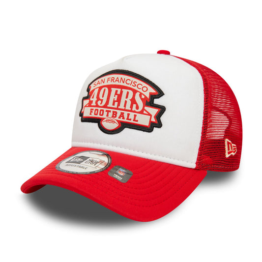 New Era Mens NFL San Francisco 49ers Trucker Cap