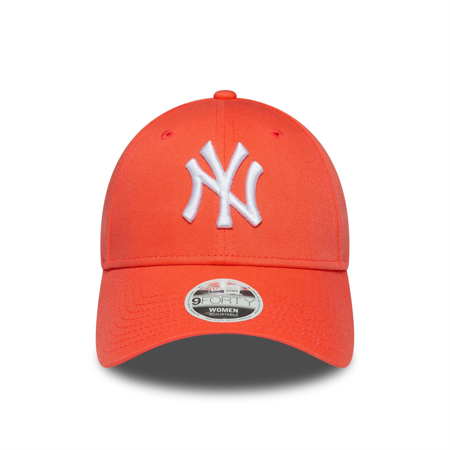 New York Yankees Womens MLB League Essential Orange 9FORTY Adjustable Cap