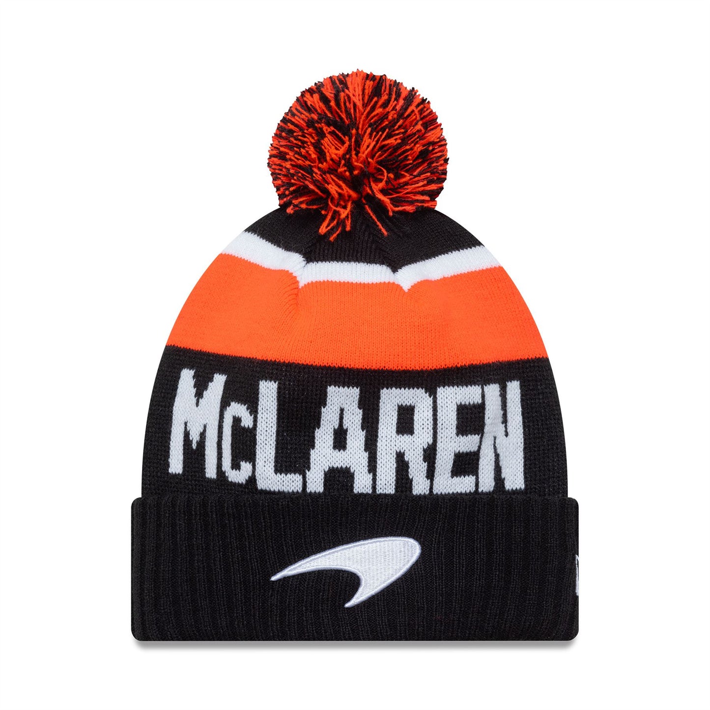McLaren Racing Black Sport Knit Beanie Hat
