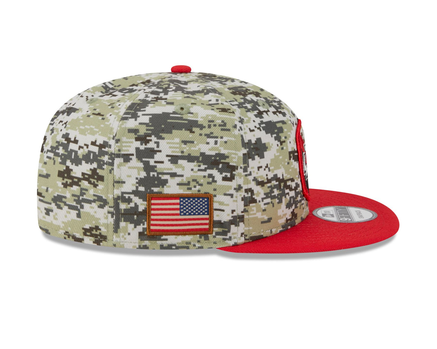 New Era Mens NFL Salute To Service Snapback 9Fifty Cap ~ 'Kansas City Chiefs' camo