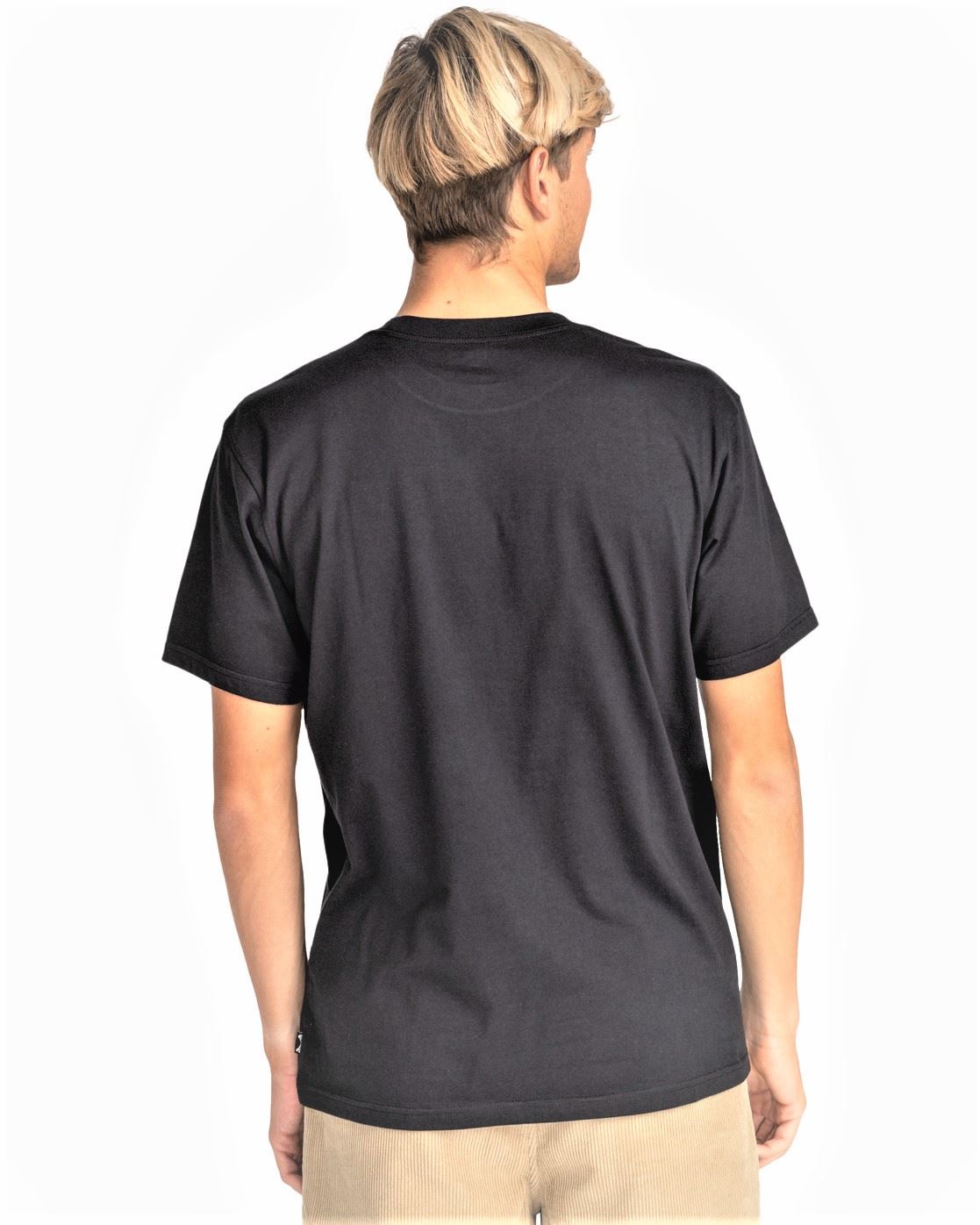 Billabong Mens SS Cotton T-Shirt ~ Trademark black