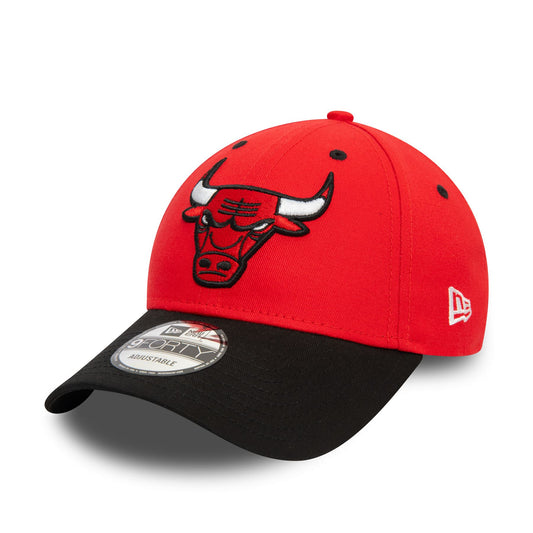 New Era Mens NBA Side Patch 9Forty Cap ~ Chicago Bulls red